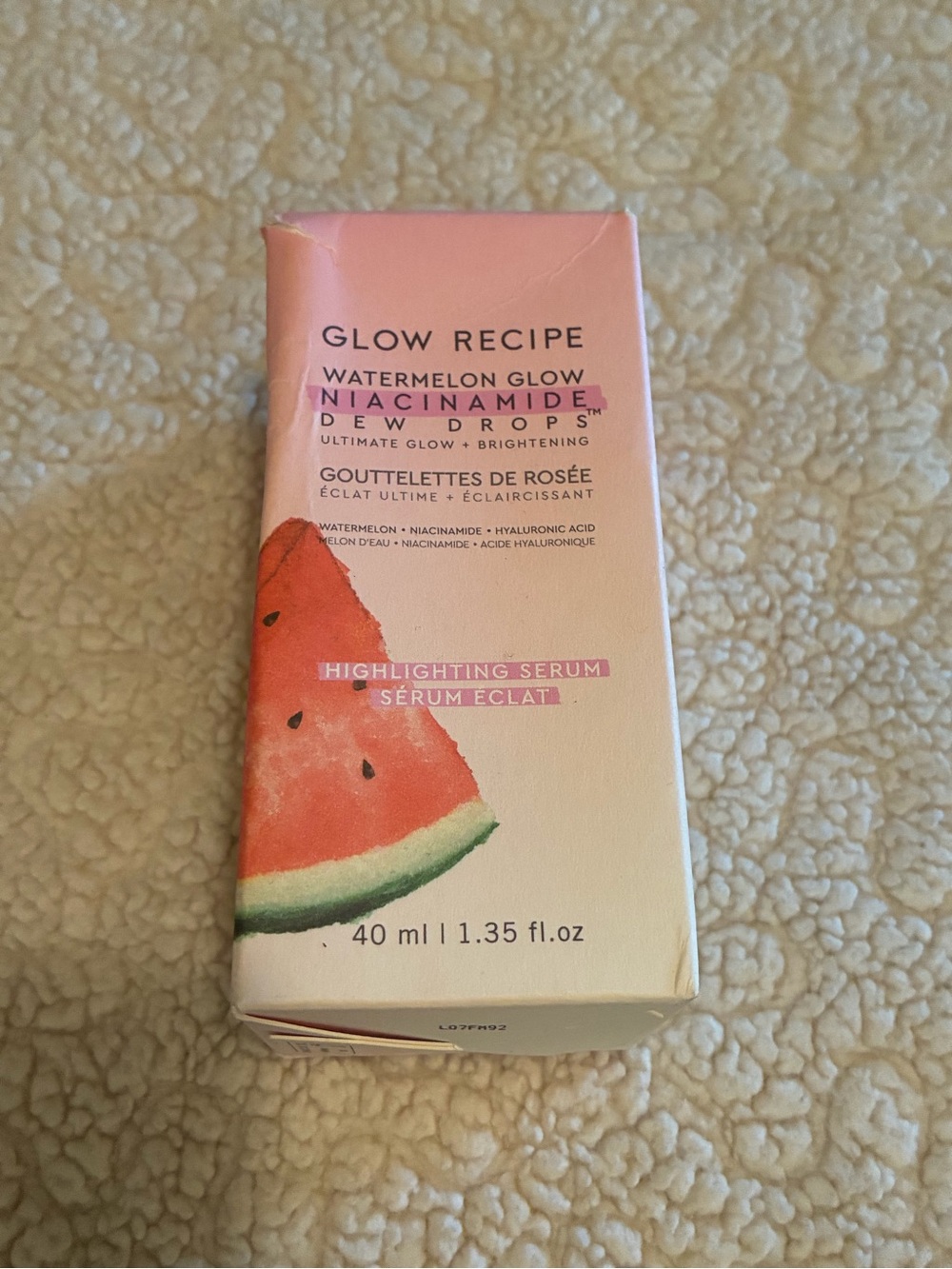 Glow Recipe Watermelon Glow Niacinamide Dew Drops 1.35 oz NEW